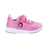 Grazie a queste bellissime scarpe sportive da bambina de Principesse Disney - Si divertiranno giocando a casa o per strada con il loro personaggio preferito | Scarpe Sportive nellaTaglia 26