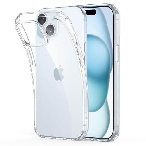 Crystal Clear iPhone 14 Back Case Cover | Camera Protection | Crystal Clear Back | Full Protection Back Cover for iPhone 14 (Transparent)