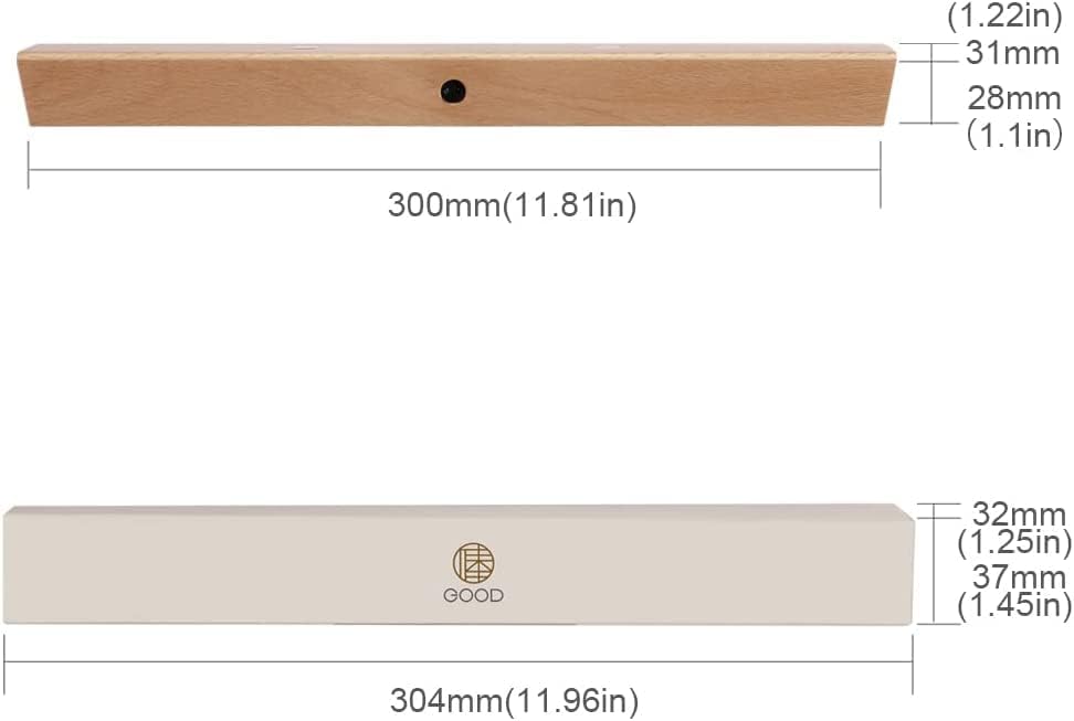 Miniatura 7 de 2 luces inalámbricas para debajo del gabinete, sensor de movimiento, luces nocturnas recargables por USB inalámbricas, luz uniforme para armario,