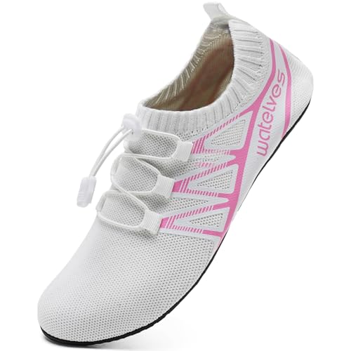 Image of WateLves Barefoot Water Shoes for Women Men Travel Slippers Socks House Shoes Quick-Dry Aqua Socks for Beach Swim Pilates Yoga Dancing Camping Must Haves