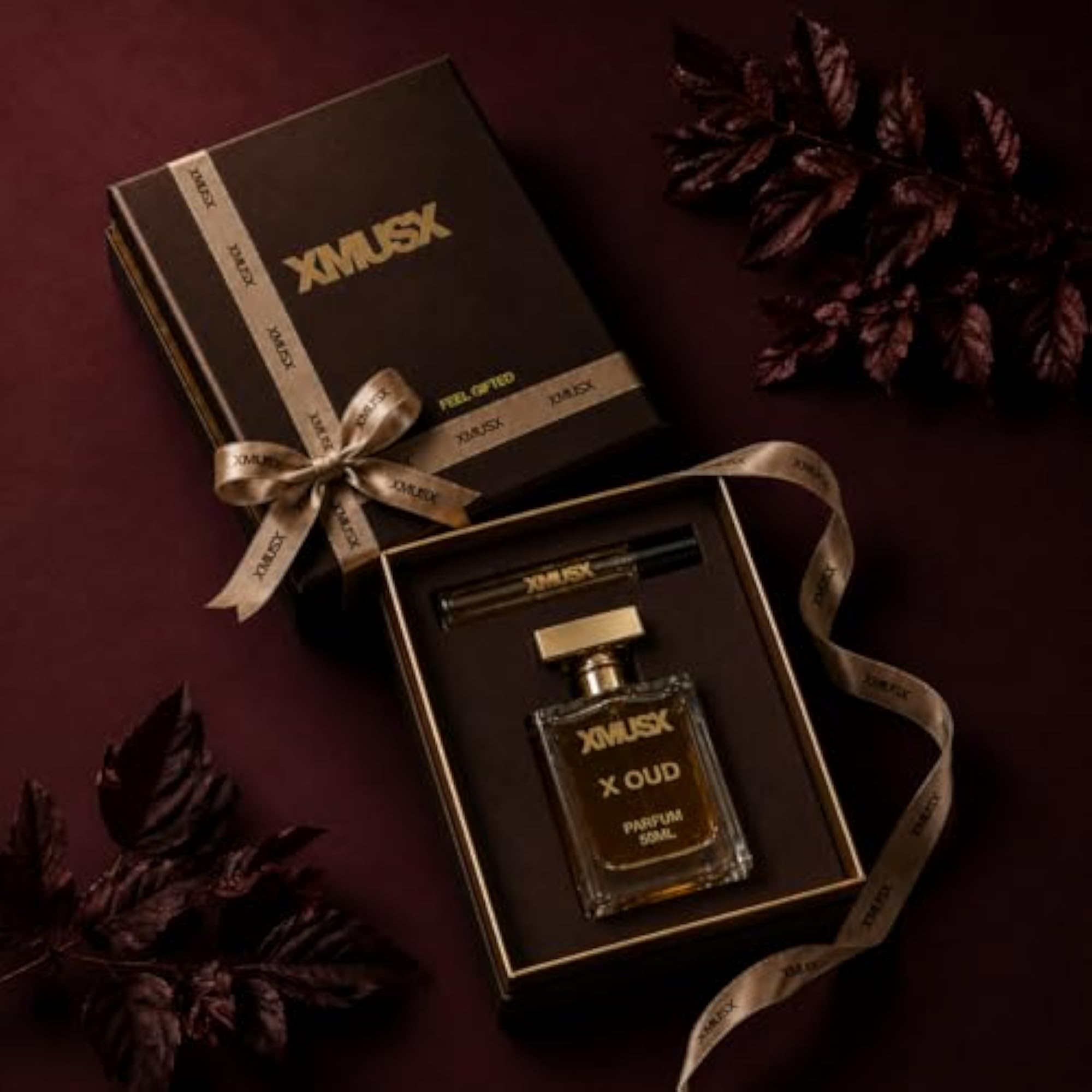 X OUD Luxury Parfum for Men, 50 ml, Spicy & Warm