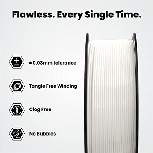 3Idea-Technology-PLA-White-Filament-175mm-for-3D-Printer-Dimensional-Accuracy-003mm-White-1-kg