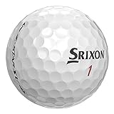 Srixon Z-Star XV 2017 Golf Balls, White (One Dozen)