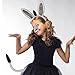 EVERMARKET 4 Pcs Donkey Costume Set, Donkey Ears Headband Donkey Nose Tail Bow Tie, Animal Donkey Costume Accessories for Halloween Christmas Birthday Party Cosplay Masquerades