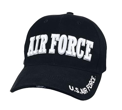 Casquette Rothco Air Force Deluxe bleue profil bas pour passionnés d'aviation