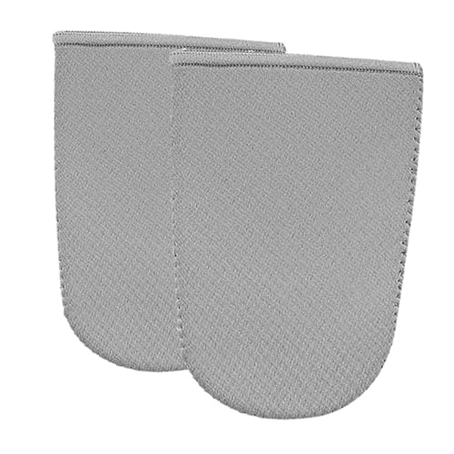 1 par de calentadores de dedos aislados de neopreno para ciclismo y deportes al aire libre, diseño de medio dedo para pie y calor para correr y estilos de vida activos