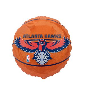 Ballons Atlanta Hawks Amscan en lot de 3 pour animer vos soirées NBA