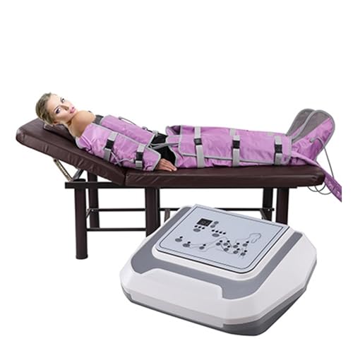 Sistema de Presoterapia Portátil para Casa - Drenaje Linfático, Recuperación Muscular y Moldeamiento Corporal | Masajeador Completo