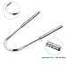 3 PCS Metal Tongue Scraper, Tongue Scrapers for Adults, Stainless Steel Tounge Scrappers, Tounge Scraper, Portable Tongue Scrappers YLYL