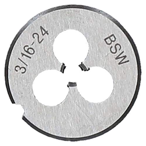 3/16" x 24 BSW Whitworth 25mm Circular Die Tungsten Steel Thread Cutter
