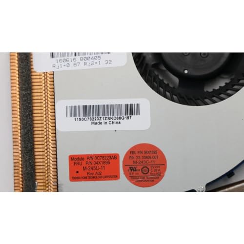Ventilateur CPU GPU Lenovo ThinkPad W540 W541 04X1895 dissipateur thermique