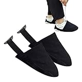 Facynde Bowlingschuh-Abdeckung - Bowling-Schuh-Slider - Schwarze Bowlingschuhe Slider Bowlingzubehör für Damen und Herren