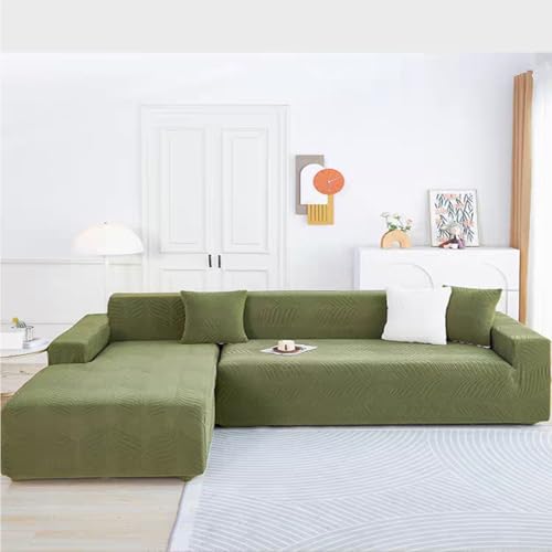 Impermeable funda sofacojin gris elasticidad universal de 190 a 230cm 6