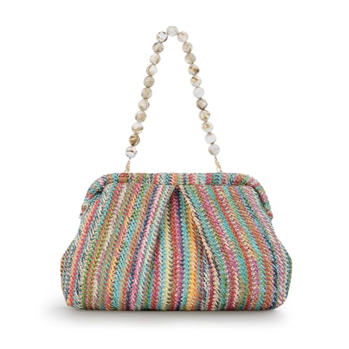 Ynport Crefreak Bolso Bandolera de Paja Para Mujer...
