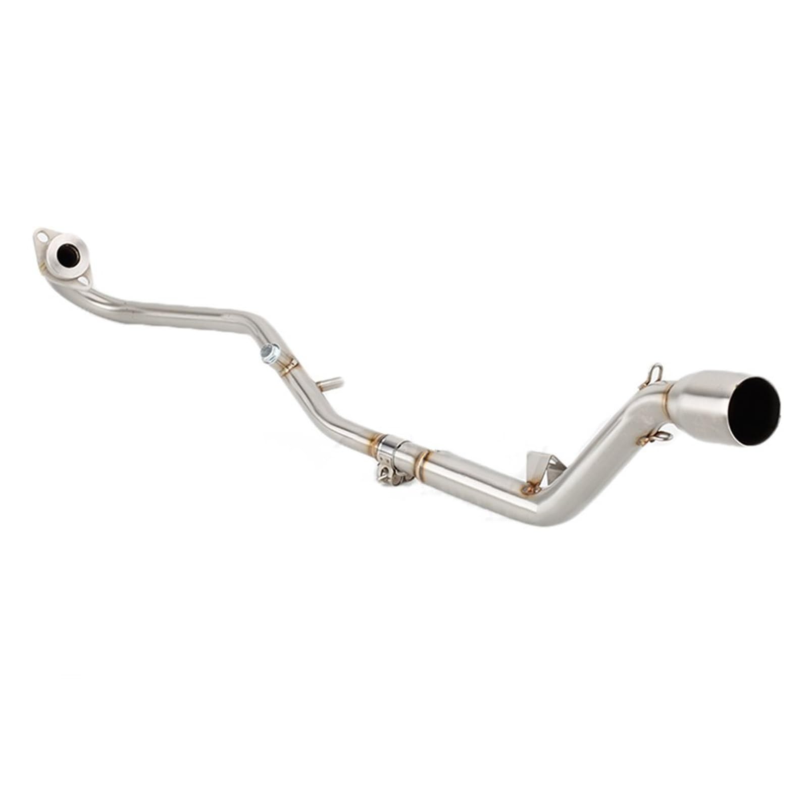 51 mm Motorrad-Auspuffkrümmer-Verbindungsrohr für Suzuki DR125 2008-2015