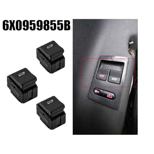 Bouton lève-vitre électrique 6X0959855B Seat Ibiza Polo - Commande double - 2