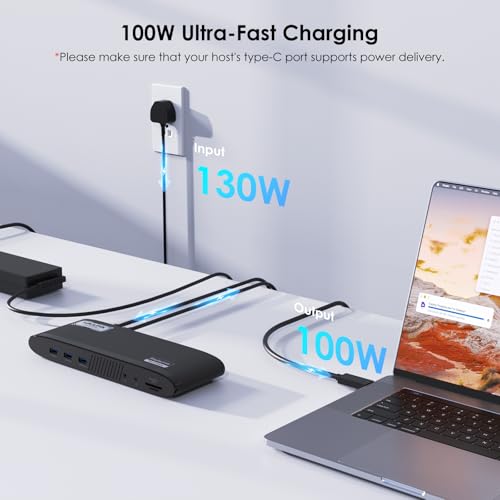 Dock station USB C ideal para crear un escritorio multipantalla eficiente en tu oficina 5