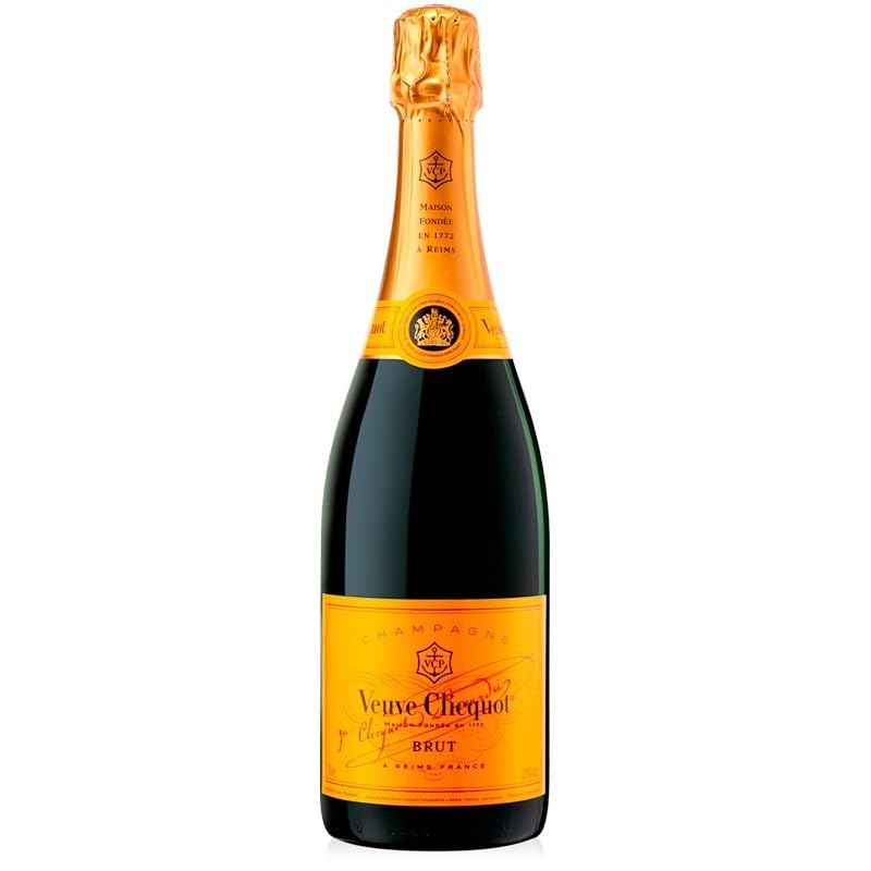 Brut Yellow Label – Champagne francés con crianza, equilibrio perfecto entre frescura, estructura y notas afrutadas, ideal para brindar o maridar