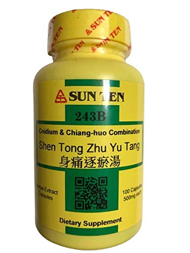 Sun TenShen Tong Zhu Yu Tang (Cnidium and Chiang-huo Combination), 100 Capsules, 243B/身痛逐瘀湯 …