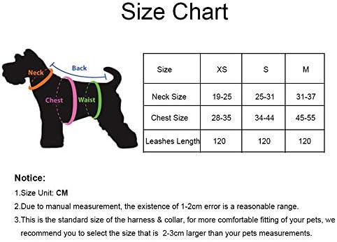 Miniatura 7 de Newtensina Bowtie - Juego de collar y arnés y correa para perro, cómodo y suave collar de cachorro de diamante con arnés y correas para perro, rosa,