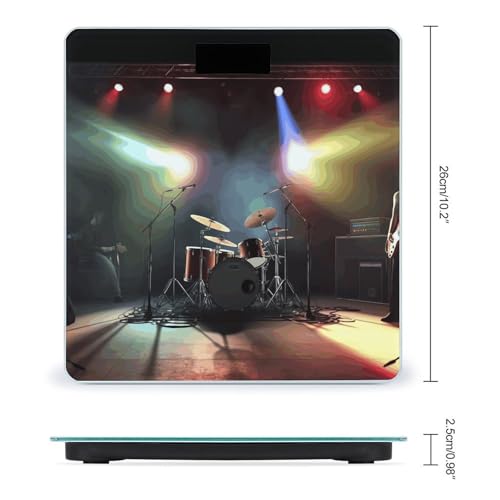 Báscula Digital de Baño con Pantalla LCD y Capacidad 400 lb miniatura 2