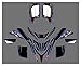 wjyfexble Autoadesivi grafici per motocicli Adesivi Wrap Full Race Kit per YAMAHA Blaster 200 YFS200 1988-2006 ATV hnwyj (Color : 0042)
