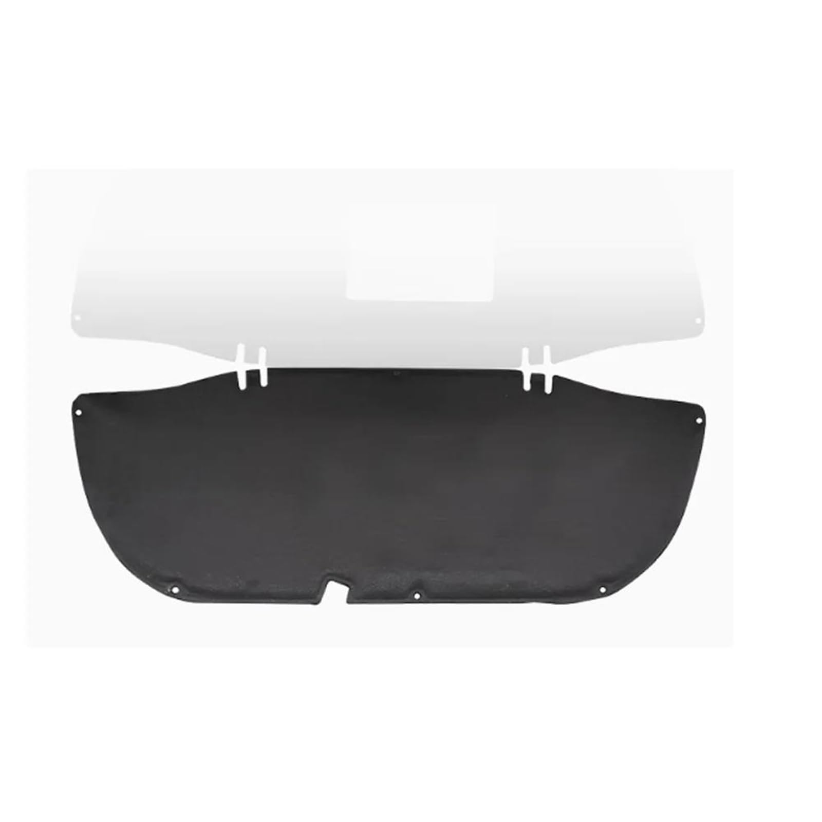 Mat Car Hood Insulation Pad Engine Cover Liner Soundproof Mat for Corolla for Cross XG10 for Hybrid 2022~2025(Style B)