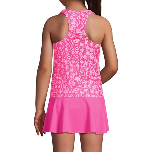 Lands' End Big Girls UPF 50 Racerback Tankini Swimsuit Top3