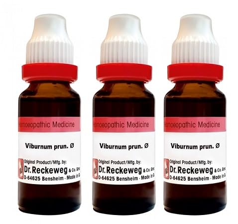Viburnum Pr. Q 20ml Dr Reckeweg (Pack Of 3)