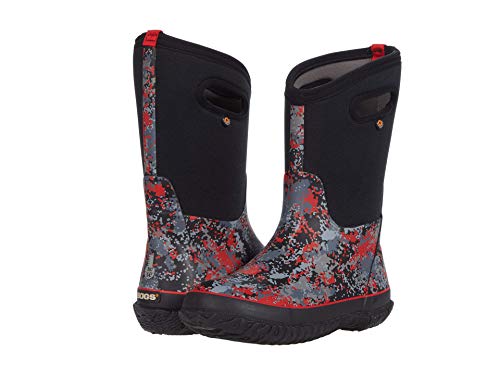 Image of BOGS Boy's Classic Micro Camo (Toddler /Little Kid /Big Kid) Black Multi 10 Toddler M