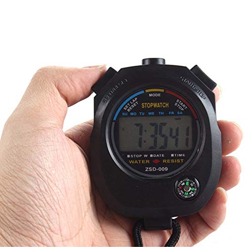 6 Pack Multi-Function Electronic Digital Sport Stopwatch Timer, Large Display With Date Time And Alarm Function,Suitable For Sports Coaches Fitness Coaches And Referees #TOP5