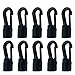 Produktbild 10 stücke Seilhaken Outdoor Reisezelt Zubehör Kunststoff Drehhaken Sicherheitsschnalle Swivel Snap Trigger Clips Karabiner Ringe Drehen Schnallen Tasche Gurtband Schnalle (8mm)