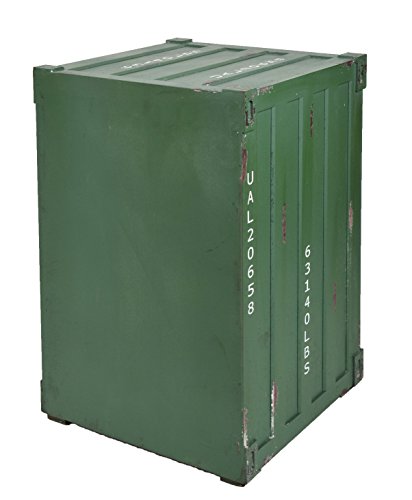 ts-ideen Commode kast container in industrieel design shabby metalen look vintage 34 x 51 cm - Image 6