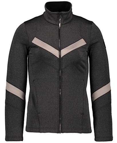 Obermeyer Womens Shimmer Fleece Jacket, Black, X-Small