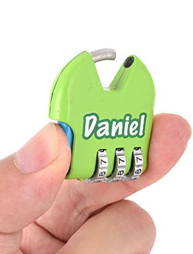 Image of Aexit Green Metal Padlocks & Hasps Handbag Shaped 3 Digits Jewelry Box Drawer Suitcase Combination Password Combination Padlocks Lock Padlock