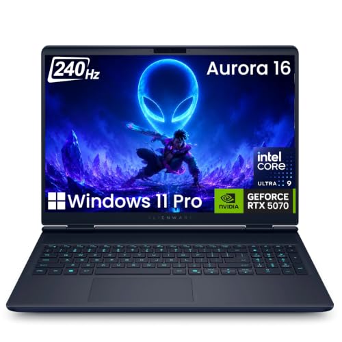 Image of Alienware 16X Aurora Gaming Laptop Intel Ultra 9 275HX RTX 5070 64GB + 4TB