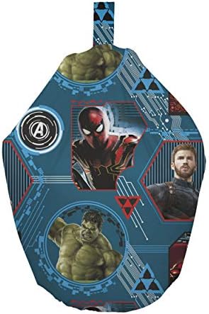 Marvel Avengers Mission Bean Bag, Fabric, White