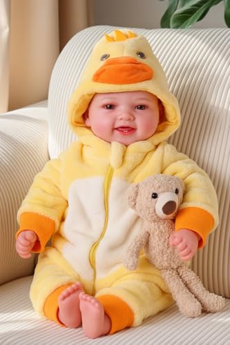 BABESIDE Lightweight Baby Doll Set – 15' Realistic Soft Doll for Girls, Easy to Carry & Hug – Pretend Play & Gift
