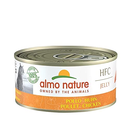 Almo Nature Made in Italy für Katzen- HFC Jelly mit Huhn, 150 g