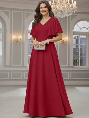 Image of KOH KOH Womens Long Elegant Bridesmaid Evening Cocktail Modest Maxi Dress