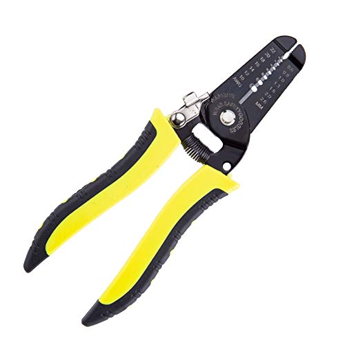 Electrician Wire Stripper - YELSUIER Wire Cutter Made of Steel, Wire Stripper Tool for Stranded Wire