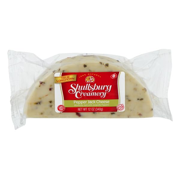 Shullsburg Creamery - Pepper Jack 1/2 Moon Cheese - 12 oz.