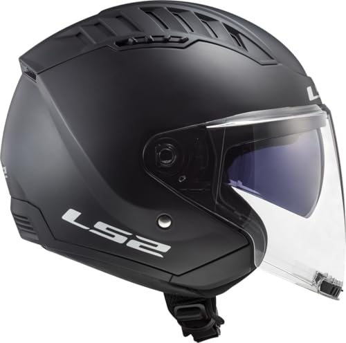 Casco jet LS2 Copter II Solid contra el calor en moto urbana 4