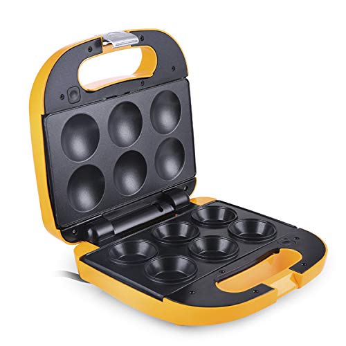 XCXDX 5-in-1 Frühstück Snack Maschine, Waffel Mini Cartoon Kuchen Maker, Bratpfanne Maschine, Abnehmbare Antihaft-Platte…
