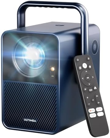 ULTIMEA Proyector Android TV 11.0 con Netflix 10.000+ Apps, Proye...