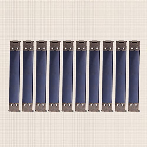 CORHAD 2 Sets Handtaschenscharnier-Set 10 cm Metallrahmen Für Lederhandtaschen Scharnier Geldbörsenzubehör Federclip Für Die Taschenherstellung 10 Stück * 2