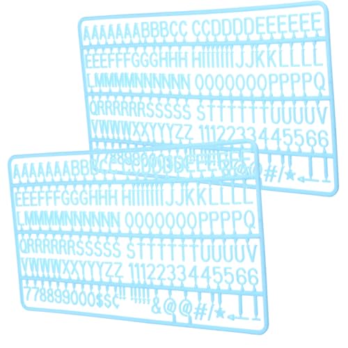 GRIRIW 2 Sets of Felt Letter Board Numbers Plastic Numbers for Bulletin Teacher Letters and Diy Craft Accessories