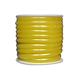 BrewJa 1 Roll 5 Meters Silicon RC Nitro Fuel Line for RC Accessories (Color : Yellow)