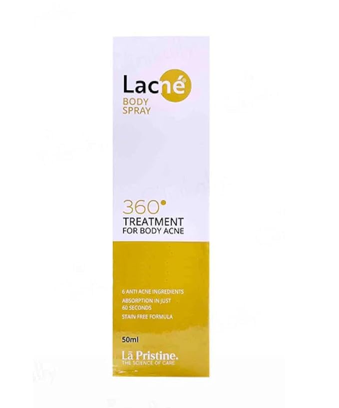 Lacne 360° Treatment Body Spray for Body Acne (50 ml)
