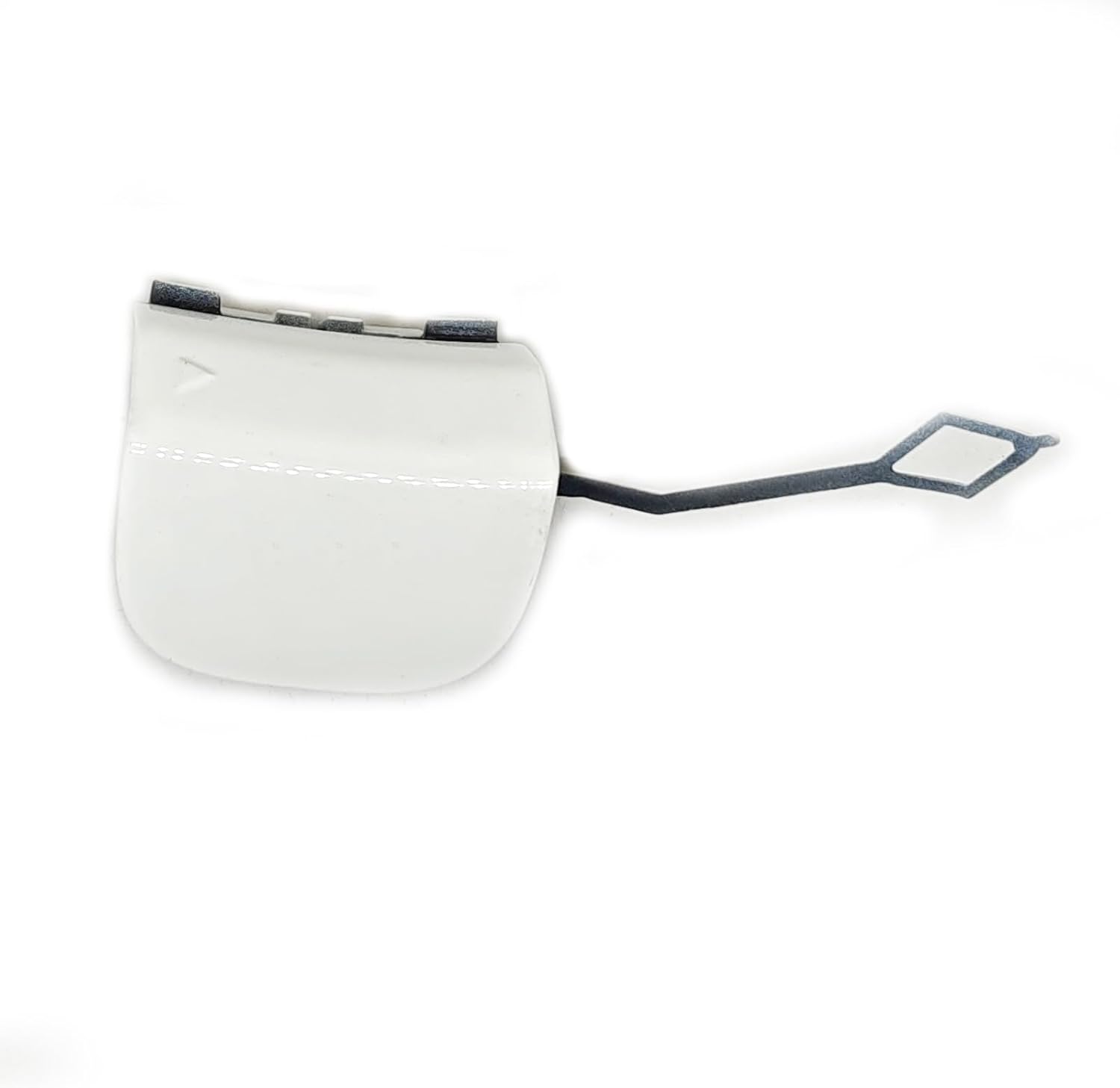 Front Tow Cover Fit 21-23 Mercedes Benz EQE Class W295 Sedan for EQE300 EQE350 EQE450 EQE43 EQE53 AMG 2021 2022 2023 ALL Electric Bumper Hook Eye Cap White